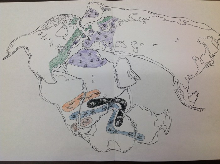 Continental drift activity packet answer key