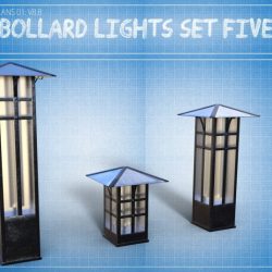 Lights bollard bollards families