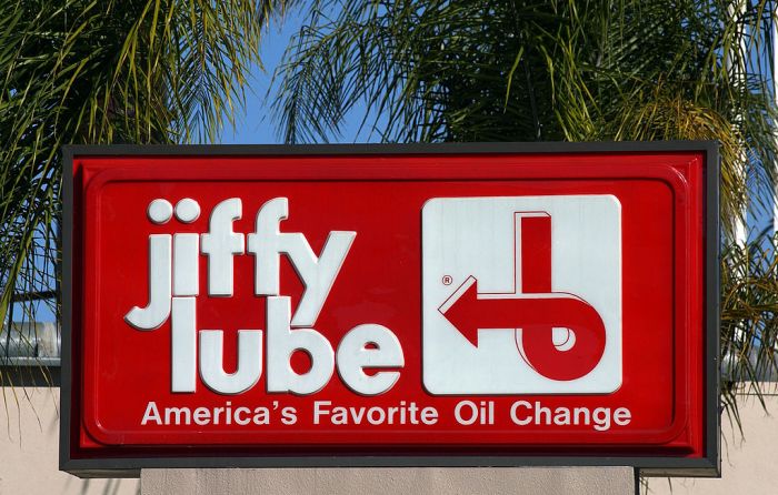 Cache jiffy lube delete university