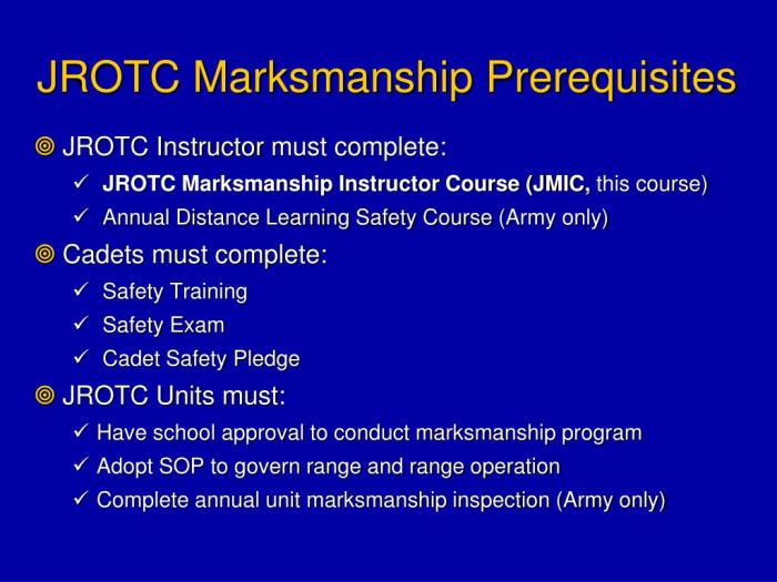 Jrotc marksmanship test answer key