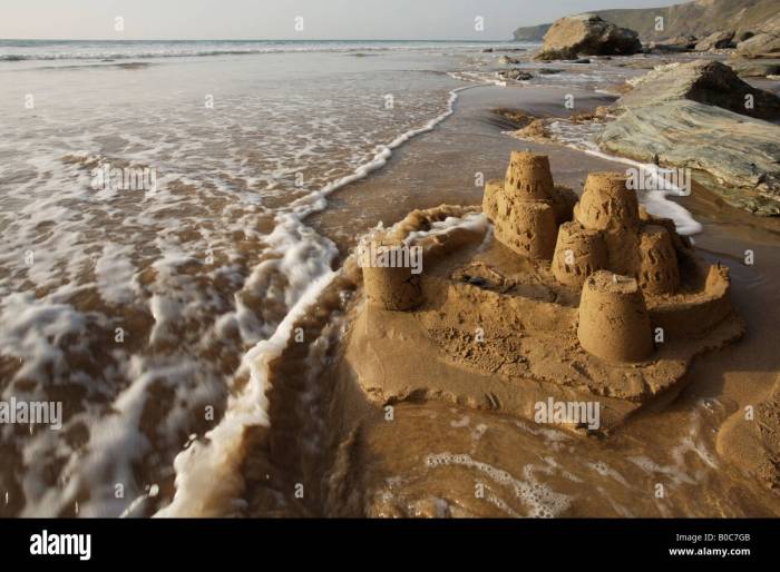 Erosion shoreline stockton cliffs towering leaving washes