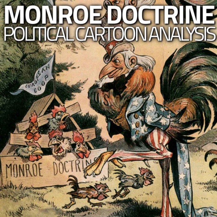 Doctrine monroe mussolini reminding misunderstanding therell clipground