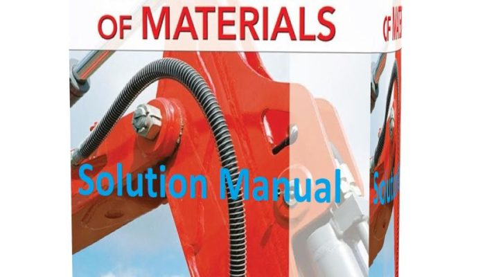 Mechanics of materials hibbeler 10th edition solutions pdf