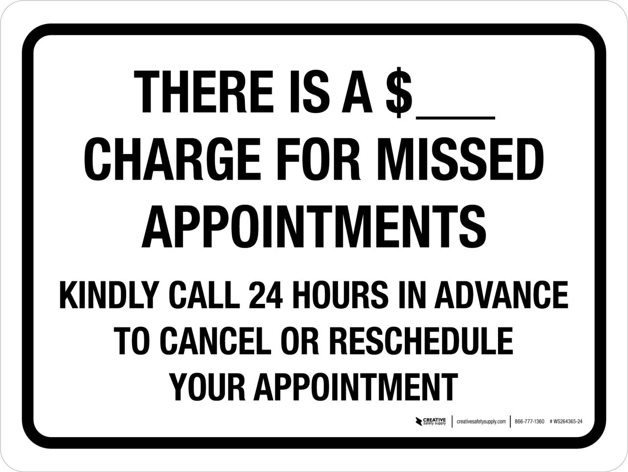 Charge capture relates to charges for missed appointments